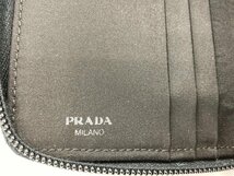 PRADA プラダ 財布 黒 ナイロン 【BKAK7045】_画像6