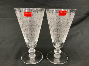 Baccarat バカラ　ローハン　ペア　シャンパングラス　本体のみ【BKAM7009】