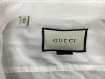 GUCCI グッチ 半袖 Yシャツ タグあり【BKAL5025】_画像4