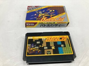 ナムコ ファミコン ソフト BattleCity バトルシティー 箱付き【BKAP8035】