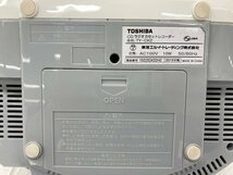 GAUDI ポータブルDVDプレーヤー GPD07B1 / TOSHIBA ラジオカセットコーダー TY-CK2 2点セット 通電〇【BKAO8039】_画像9