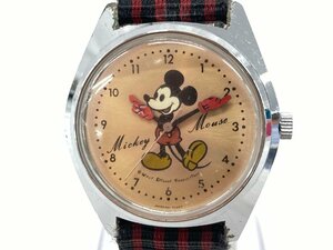 MICKEY MOUSE　ミッキーマウス　腕時計　5000-7000　クオーツ　稼動【BKAQ7027】
