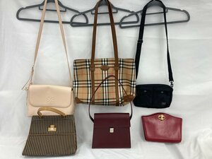 BURBERRY/TORY BURCH/FENDI/PORTER/FURLA/dunhill バッグ おまとめ【BKAU3003】