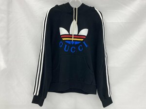 GUCCI グッチ adidas アディダス コラボ パーカー Mサイズ【BKAP5003】