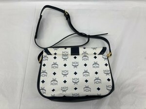 MCM エムシーエム ショルダーバッグ 白 K121524【BKAX7002】