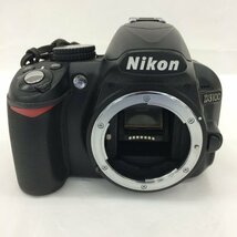 Nikon ニコン　一眼レフデジタルカメラ　D3100/レンズ　AF-S DX NIKKOR 18-55ｍｍ　2点　おまとめ【BJBD7022】_画像2