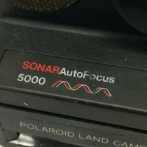 ポラロイドカメラ　3点おまとめ　ポラロイド Polaroid　636 closeup　SONAR AF 5000　JOY CAM　通電未確認【BKAC7014】_画像4