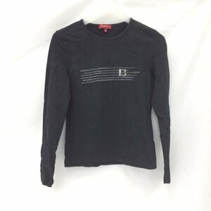 BURBERRY バーバリー　Tシャツ　ロングスリーブ　ブラック　B1038　サイズ40【BKAB5035】