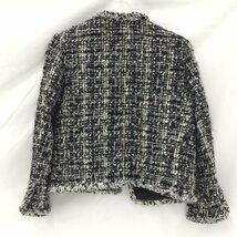 CHANEL シャネル　白＆黒ジャケット　P22295V13164 M2144　サイズ40【BKAB5002】_画像2