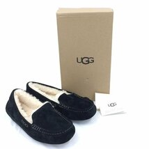 UGG　アグ　W ANSLEY 3312 W/BLK 　モカシンシューズ　25cm　箱付き【BKAP2025】_画像1