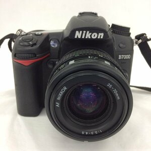 Nikon ニコン　D7000　カメラ　本体＋レンズ　35-70mm 1:3.3-4.5　通電確認済【BKAR7034】