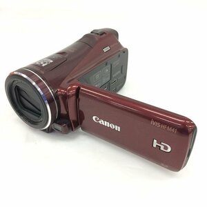 Canon　キヤノン　HDビデオカメラ　iVIS HF M41　通電確認済み【BKAV7004】