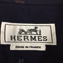 HERMES エルメス ドット柄シャツ【BKAN5041】_画像4