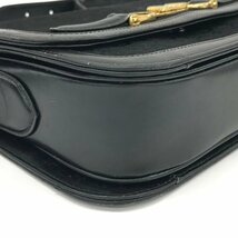 CELINE セリーヌ ショルダーバッグ 黒 Cマカダム【BJBA9017】_画像5