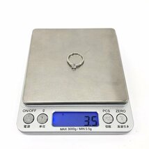 4℃ ヨンドシー Pt950 1P ダイヤモンドリング 0.254ct 指輪 7号 総重量：3.5ｇ 鑑定書付き【BJBC0038】_画像10