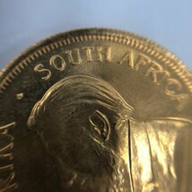 K22 南アフリカ KRUGERRAND クルーガーランド FYNGOUD 1/4OZ FINE GOLD 金貨 5点 おまとめ 総重量：42.3ｇ【BKAB6014】_画像8