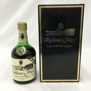 Highland Abbey　ハイランドアビー　12年　デラックススコッチ　750mL　43%　未開栓　国外酒　【BKAE5043】