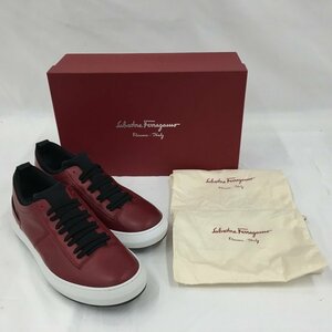 Salvatore Ferragamo サルヴァトーレフェラガモ スニーカー TZ 46760 B16S サイズ：7 1/2 EE 箱付き【BKAE5065】