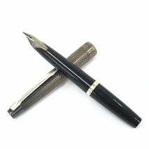 PILOT　パイロット　万年筆　Elite　ペン先18K-WG　H373　SterlingSilver【BKAC6073】_画像1