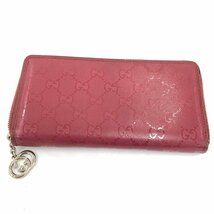 GUCCI グッチ 財布 赤 212110 4276 箱付き【BKAC6045】_画像1