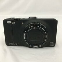 Nikon ニコン　コンパクトデジタルカメラ　COOLPIX　S9300　18X　ブラック【BKAE5038】_画像1