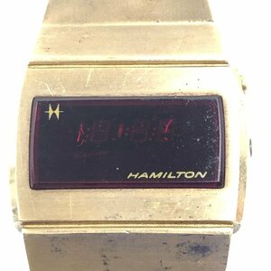 HAMILTON　ハミルトン　腕時計　902775　10Kメッキ　不動品【BKAD6059】