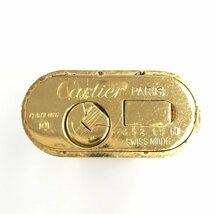 Cartier　カルティエ　ガスライター　オーバル　ゴールドカラー【BKAH3003】_画像4
