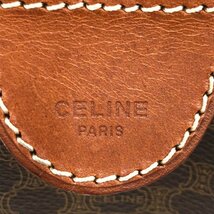 CELINE セリーヌ ミニボストンバッグ マカダム M07【BKAI3002】_画像7