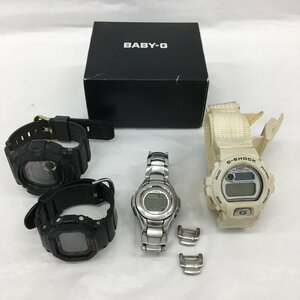 CASIO カシオ　腕時計　G-SHOCK CODE NAME/CARBON FIBER　Baby-G G-ms/MULTI BAND 6　計4点　おまとめ【BKAJ8006】