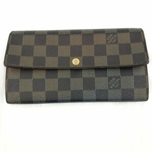 LOUIS VUITTON ルイ・ヴィトン ダミエ サラ N61734 財布 CA1097【BKAI3073】