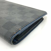 LOUIS VUITTON　ルイヴィトン　ダミエ・グラフィット　ポルトフォイユ・ブラザ　N63266/SP2116　長財布【BKAJ5043】_画像4