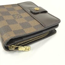 Louis Vuitton　ルイヴィトン　財布　ダミエ　コンパクトジップ　N61668/CA0032【BKAI5042】_画像4
