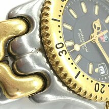TAG HEUER　タグ・ホイヤー　レディース腕時計　プロフェッショナル　WG1320-2　稼働○【BKAJ2077】_画像8