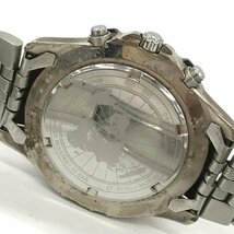 JAL 日本航空　腕時計　1/10　CHRONOGRAPH　WATER RESIST　10BAR　QUARTZ　V657-6150　取扱説明書・箱付き【BKAJ2082】_画像5