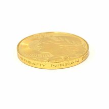 K24　純金メダル　NISSAN50周年記念　総重量12.8g【BKAO7067】_画像3