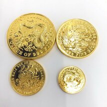 K24IG　金貨　まとめ　総重量147.4g　パンダ金貨　バハマ金貨　シンガポール金貨　ほか【BKAP6020】_画像3