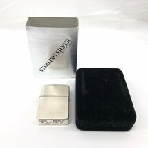 ZIPPO　ジッポー　オイルライター　スターリングシルバー　2021　箱付き【BKAL0017】_画像10