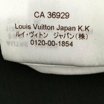 LOUIS VUITTON ルイヴィトン 半袖シャツ 白×黒 Mサイズ CA36929【BKAM2034】_画像7