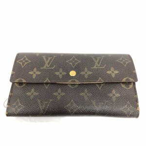 LOUIS VUITTON ルイヴィトン 財布 モノグラム ポルトトレゾール インターナショナル M61215/TH0965【BKAM6091】