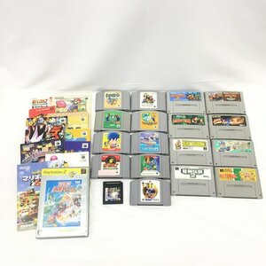 Nintendo　ニンテンドー　スーパーファミコン　ニンテンドー64　ゲームボーイカラー　ソフト　おまとめ　他【BKAN7033】