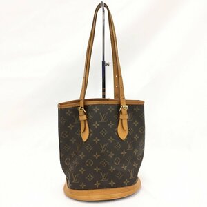 Louis Vuitton　ルイヴィトン　モノグラム　プチ・バケット　M42238　ショルダーバッグ　ジャンク品【BKAP2039】