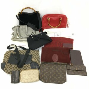 GUCCI/LOUIS VUITTON/Dior/Cartier/Salvatore Ferragamo/SEE BY CHLOE バッグ 小物 おまとめ【BKAV2022】