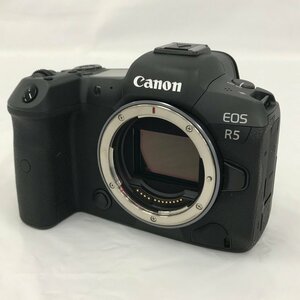 CANON ミラーレス一眼カメラ EOS R5 ボディ バッテリー2個・充電器付き 通電〇【BKAW3030】