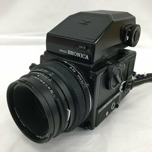 Zenza Bronica ゼンザブロニカ カメラ ETR SI AE＝Ⅱ レンズ付 中判 フィルムカメラ【BKAQ7003】