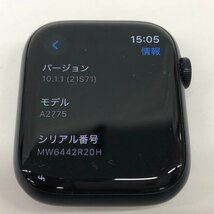 Apple Watch Series 8 45mm Mid Alu Mid Sp band CEL MNK43/J A2775 通電〇 初期化済み【BKAQ1042】_画像2