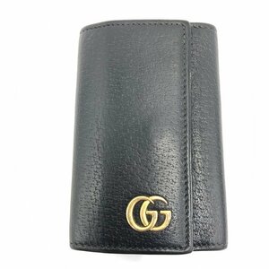 GUCCI グッチ GGマーモント 6連キーケース レザー【BKAS6051】