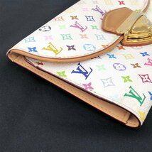 LOUIS VUITTON ルイ・ヴィトン マルチカラー ポルトフォイユ・ウジェ M93736/MI0048【BKAT6046】_画像3