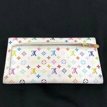 LOUIS VUITTON ルイ・ヴィトン マルチカラー ポルトフォイユ・ウジェ M93736/MI0048【BKAT6046】_画像2