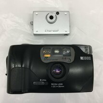 カメラ　2点おまとめ　リコー RICOH FF-9s DATE　エヌエイチ Che-ez! SPYZ　通電未確認【BKAW7065】_画像1