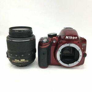 Nikon　ニコン　D3200 + AF-S DX NIKKOR 18-55/3.5-5.6 G VR　通電確認済み【BKAW7023】